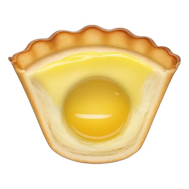 cantonese egg tart sticker