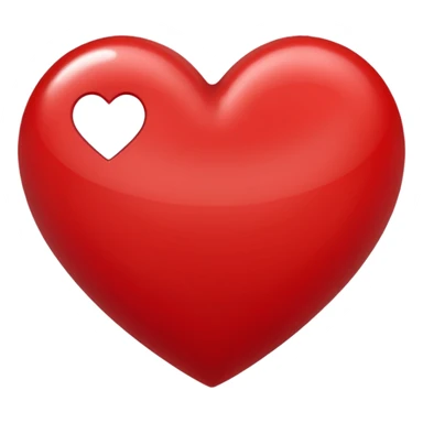 Polish heart sticker