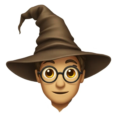 harry potter sorting hat sticker