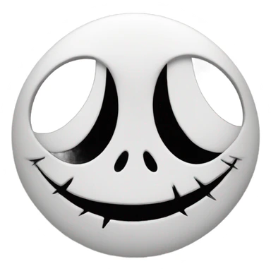 Jack the skellington sticker