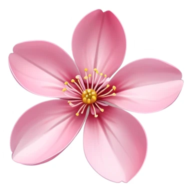 Single cherry blossom sticker