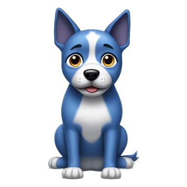 Bluey dog  sticker