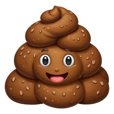 Cool poop sticker