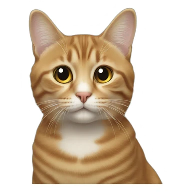 Un chat beau sticker