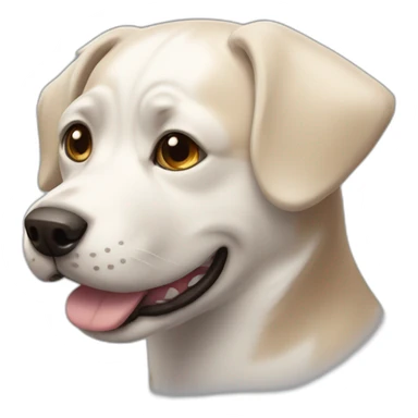 Chien câlin chat sticker