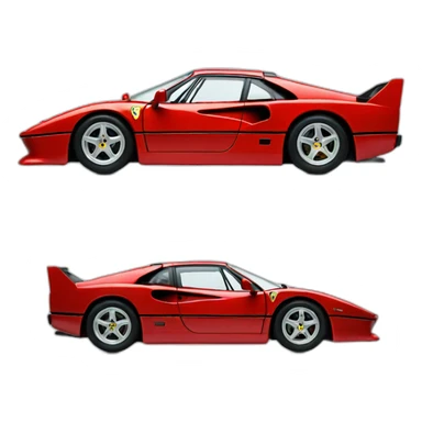 ferrari f40 sticker