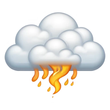 fart cloud from right to left sticker