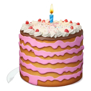 Tarta de cumpleaños sticker