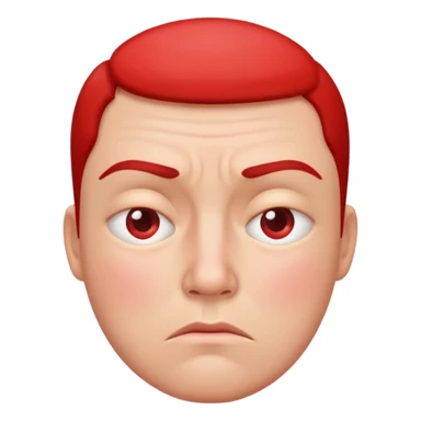 Allergy face sticker