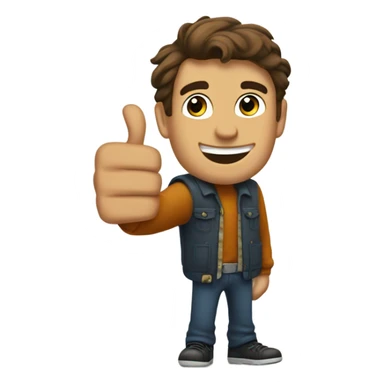 Cole palmer thumbs up sticker
