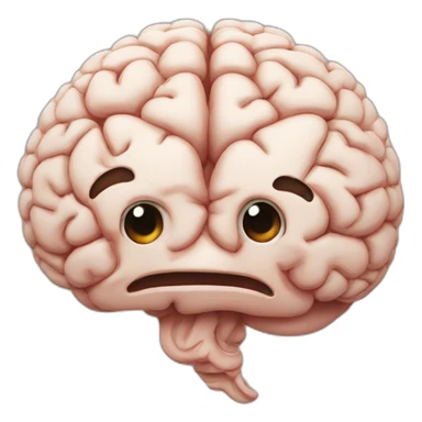brain happy sticker