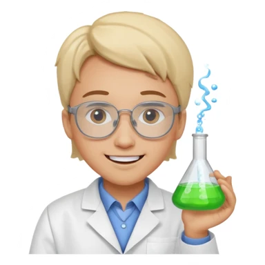 un chimist vesel sticker