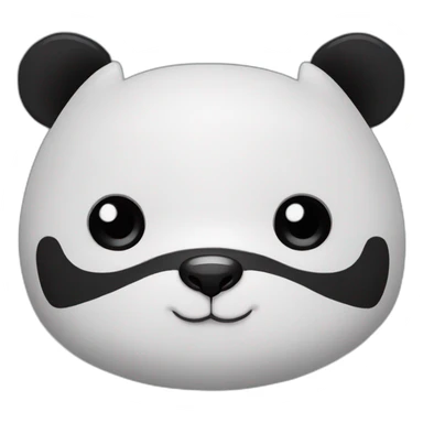 Panda rojo agradeciendo  sticker