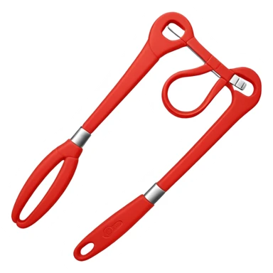 Silicon Kitchen tongs sticker