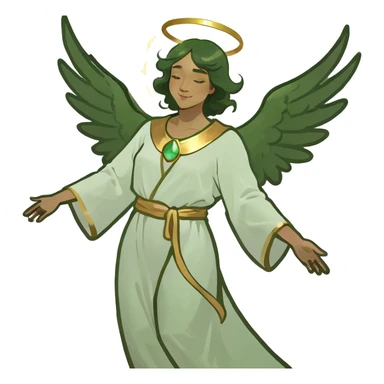 ￼ un ange sticker