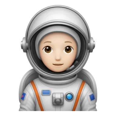 The main character from game Among Us sticker