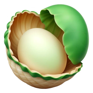 young shoot in the process of hatching sticker