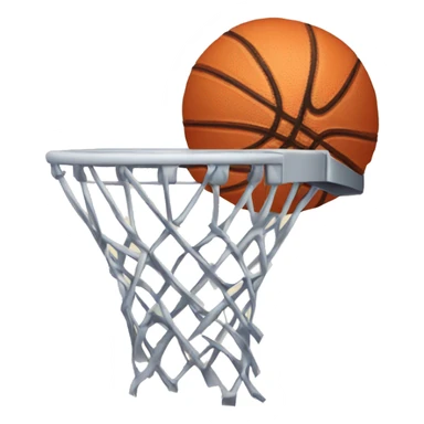 basketball hoop broken sticker