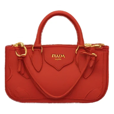 Prada purse in red sticker