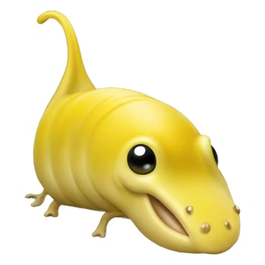Banana slug sticker