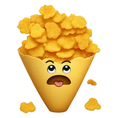 cornflake sticker