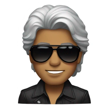 Michael Jackson in shades sticker