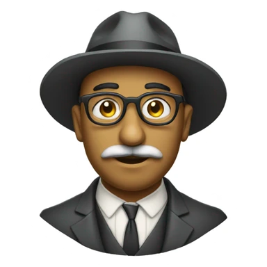 Pessoa dizendo não sticker