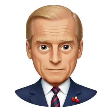 Prince philip sticker