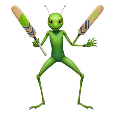 Young Cricket sticker