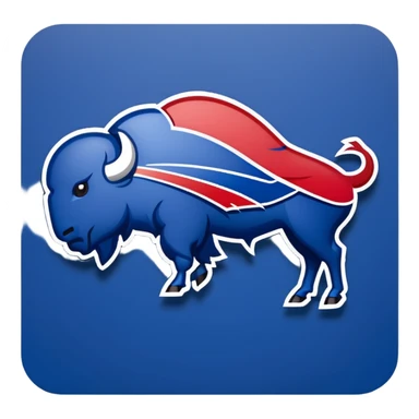 Cool Buffalo Bills Logo sticker