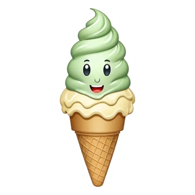 Money on ice cream sticker