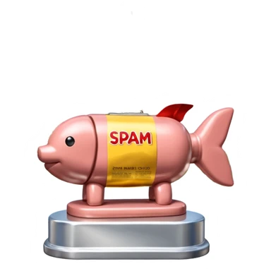  paris art city SPAM meat jeff koons style sculpture arty landscape  sticker
