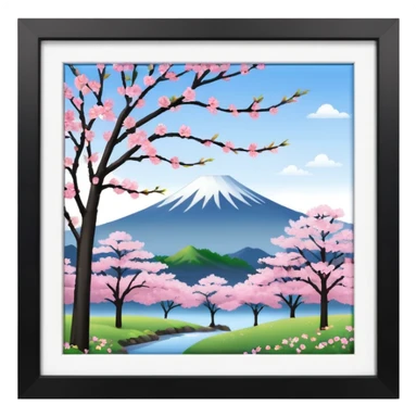 japan  trees nature pink the corner of the screen sticker