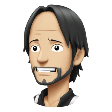 Shanks from One Piece sticker
