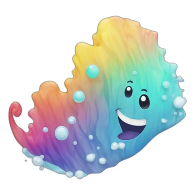 Olas puzle colores sticker