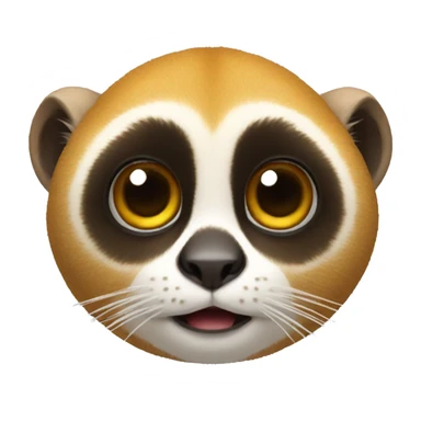 Loris amnimal sticker