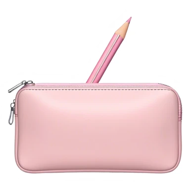 Pale pink Pencil case sticker
