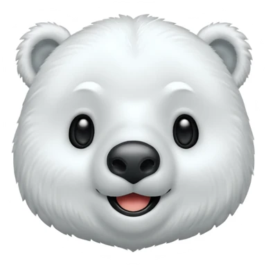 Puedes hacer un oso polar que este haciendo esto ( 😉 ) sticker