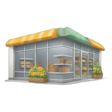 Modern store sticker