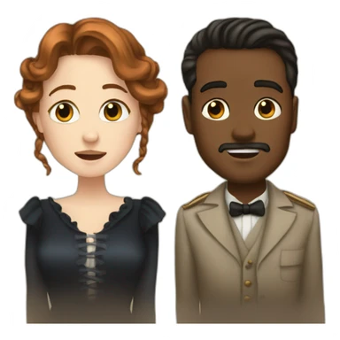 Titanic Kate et Jack sticker