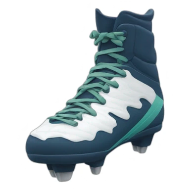 Crampon de foot sticker