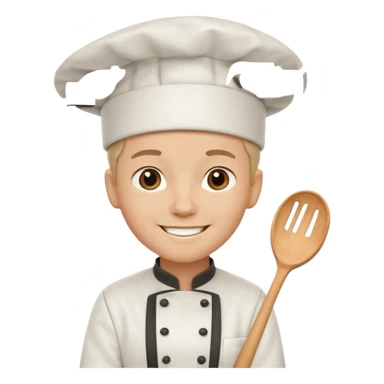 Chef kisses sticker