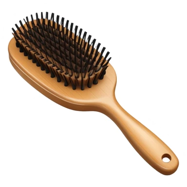 hairbrush sticker