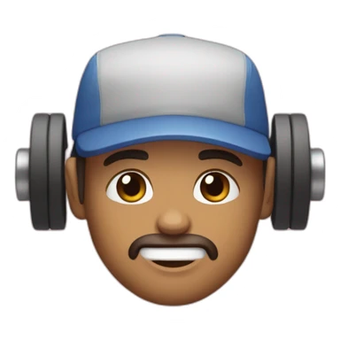 gym mancuerna  sticker