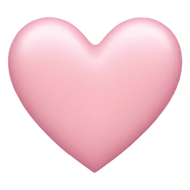 pastel pink heart sticker