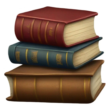 A stack of old Books sticker