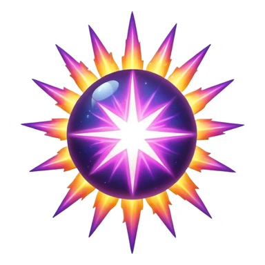 plasma star sticker