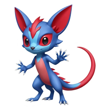 Scizor-Stitch-Sneasel-fusion (full body) sticker