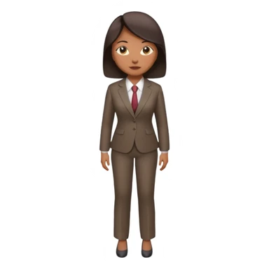 Asian women shining confident full body fat 100kg sticker