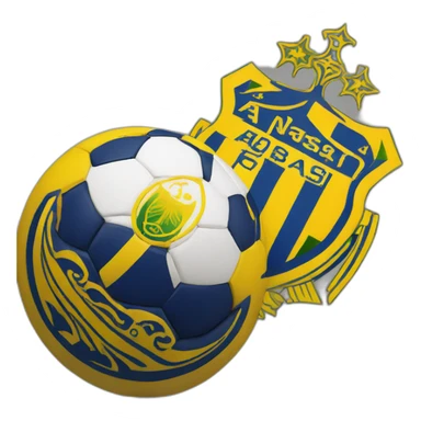 Alnassr Football Club logo sticker